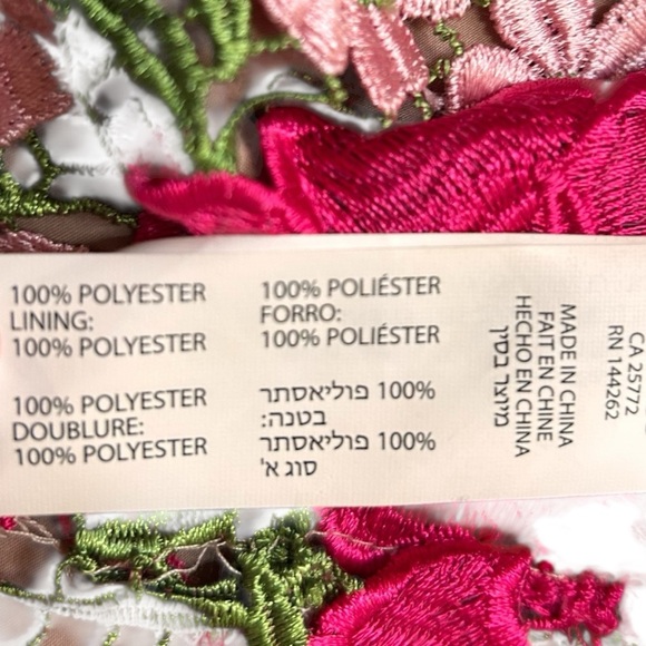 DEX Floral Embroidered Lace Dress- Size Small - Picture 10 of 10